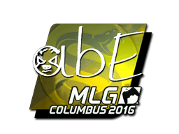 Sticker | abE (Foil) | MLG Columbus 2016