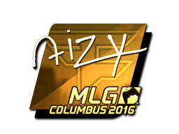Sticker | aizy (Gold) | MLG Columbus 2016