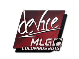 Sticker | device | MLG Columbus 2016