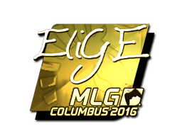 Sticker | EliGE (Gold) | MLG Columbus 2016