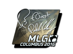 Sticker | f0rest (Foil) | MLG Columbus 2016