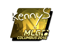 Sticker | kennyS (Gold) | MLG Columbus 2016