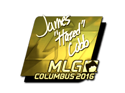 Sticker | hazed (Gold) | MLG Columbus 2016