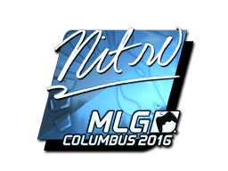 Sticker | nitr0 (Foil) | MLG Columbus 2016
