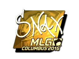 Sticker | Snax (Gold) | MLG Columbus 2016