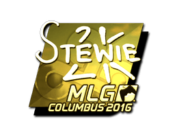 Sticker | Stewie2K (Gold) | MLG Columbus 2016