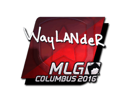 Sticker | wayLander (Foil) | MLG Columbus 2016