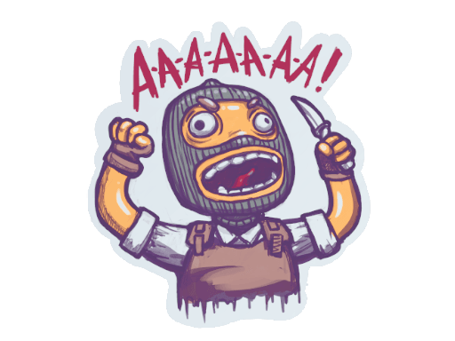 Sticker | Angry T