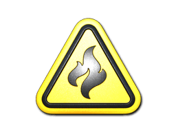 Sticker | Flammable (Foil)