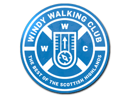 Sticker | Windy Walking Club