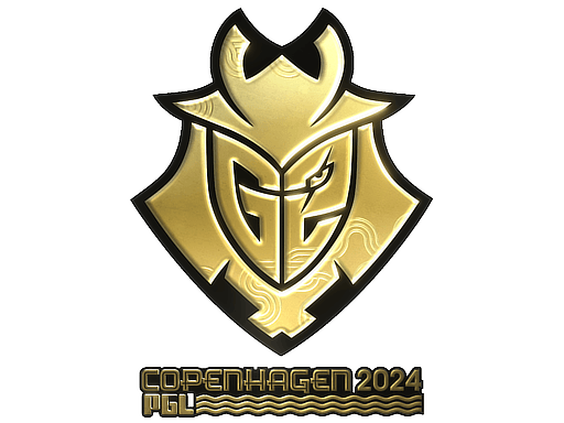 Sticker | G2 Esports (Gold) | Copenhagen 2024