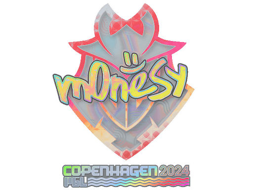 Sticker | m0NESY (Holo) | Copenhagen 2024