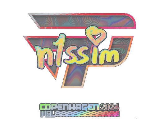 Sticker | n1ssim (Holo) | Copenhagen 2024
