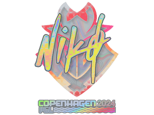Sticker | NiKo (Holo) | Copenhagen 2024