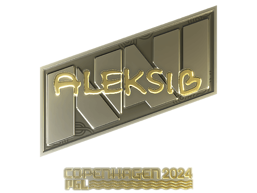 Sticker | Aleksib (Gold) | Copenhagen 2024