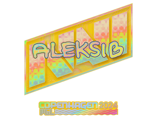 Sticker | Aleksib (Holo) | Copenhagen 2024