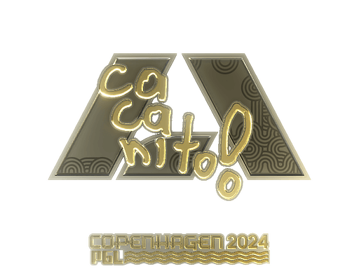 Sticker | CacaNito (Gold) | Copenhagen 2024