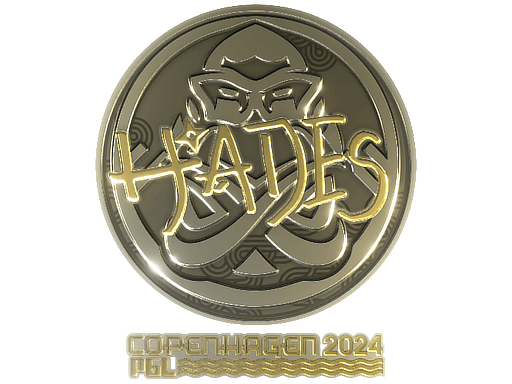Sticker | hades (Gold) | Copenhagen 2024