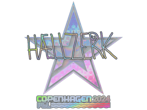 Sticker | hallzerk (Holo) | Copenhagen 2024