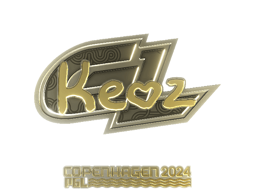 Sticker | Keoz (Gold) | Copenhagen 2024