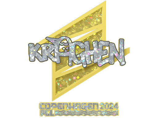 Sticker | kraghen (Glitter) | Copenhagen 2024