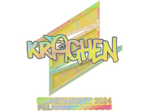 Sticker | kraghen (Holo) | Copenhagen 2024