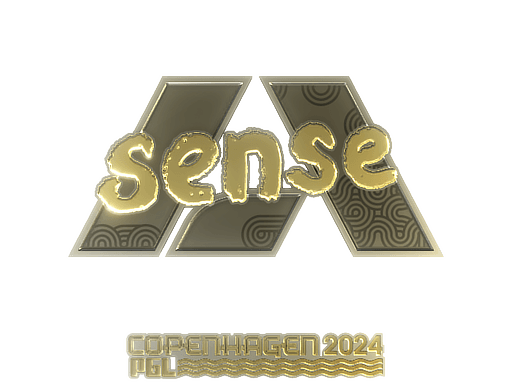 Sticker | sense (Gold) | Copenhagen 2024