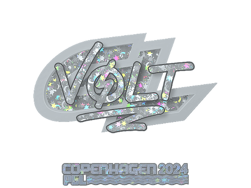 Sticker | volt (Glitter) | Copenhagen 2024