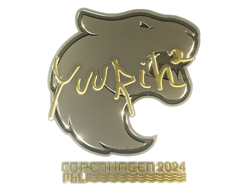 Sticker | yuurih (Gold) | Copenhagen 2024