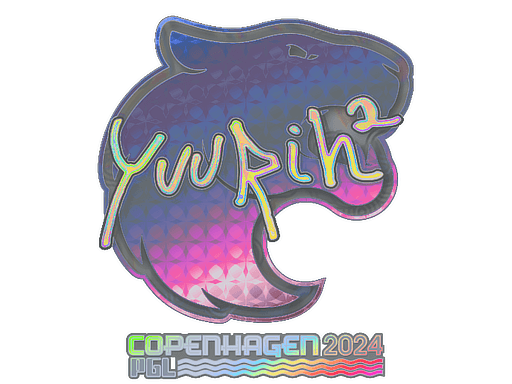 Sticker | yuurih (Holo) | Copenhagen 2024