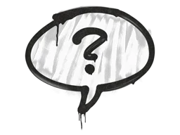 Sealed Graffiti | Question Mark