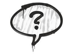 Sealed Graffiti | Question Mark