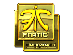 Sticker | Fnatic (Gold) | DreamHack 2014