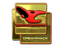 Sticker | mousesports (Gold) | DreamHack 2014