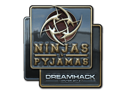 Sticker | Ninjas in Pyjamas (Foil) | DreamHack 2014