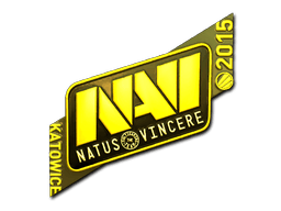 Sticker | Natus Vincere (Gold) | Katowice 2015