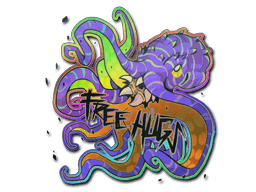 Sticker | Free Hugs (Holo)