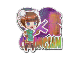 Sticker | Cheongsam (Holo)