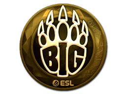 Sticker | BIG (Gold) | Katowice 2019