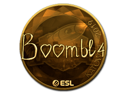 Sticker | Boombl4 (Gold) | Katowice 2019