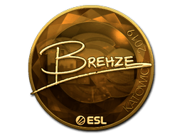 Sticker | Brehze (Gold) | Katowice 2019