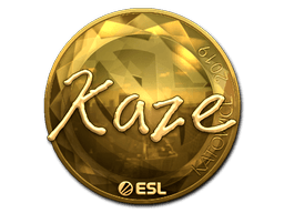 Sticker | Kaze (Gold) | Katowice 2019