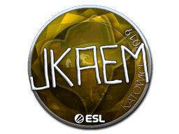 Sticker | jkaem (Foil) | Katowice 2019