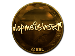 Sticker | olofmeister (Gold) | Katowice 2019