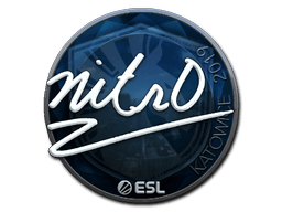 Sticker | nitr0 (Foil) | Katowice 2019