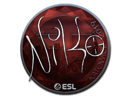 Sticker | NiKo (Foil) | Katowice 2019