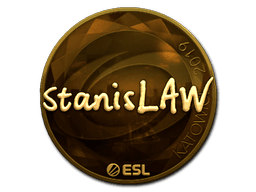 Sticker | stanislaw (Gold) | Katowice 2019