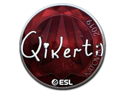 Sticker | qikert (Foil) | Katowice 2019