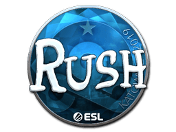 Sticker | RUSH (Foil) | Katowice 2019
