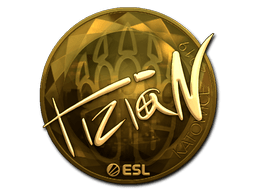 Sticker | tiziaN (Gold) | Katowice 2019